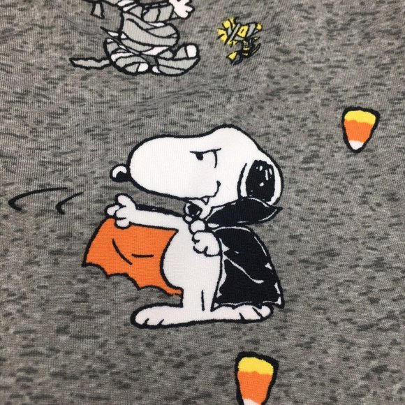 2pc Munki Munki Halloween Snoopy Womens Pajama Set Lounge Shorts Plus Size 1X 2X - Picture 8 of 11